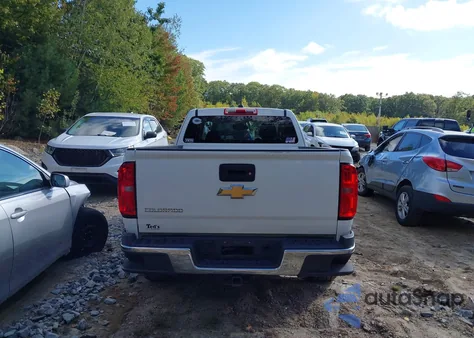 2017 Chevrolet Colorado Wt from USA, damaged, VIN 1GCHTBEAXH1253789